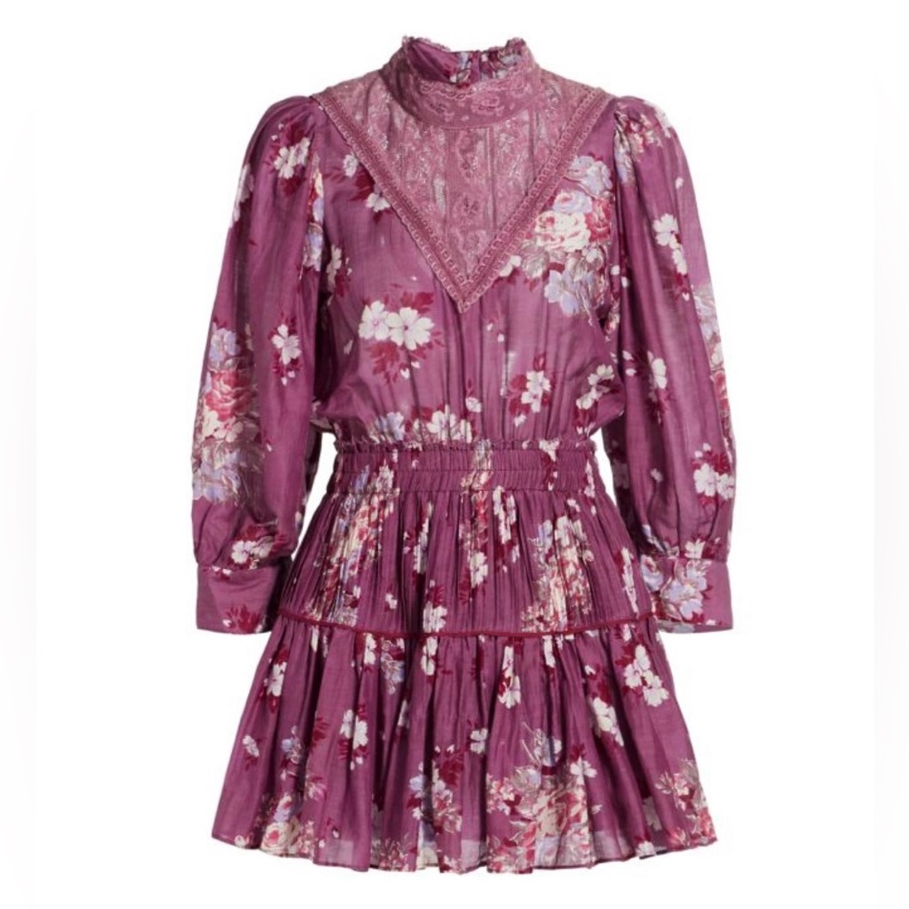 LOVESHACKFANCY
Women's Viola Floral Mini Dress